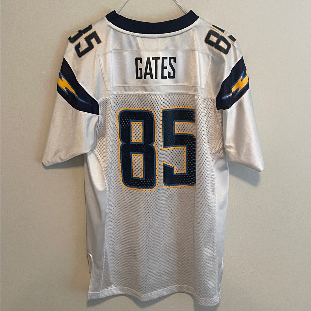 San Diego Chargers Youth XL Reebok White NFL Mesh Jersey Los Angeles